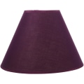 Miniatyrbilde 2 av 2: HK  Stofflampeskjerm Enkel lampeskjermdeksel Tilbehør til bordlampe Gulvlampe Purple 26X26X18CM