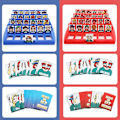 Miniatyrbillede 3 af 5: Hvem Er Det Brætspil Sjove Guess Who Kort Spil Legetøj Desktop Uddannelsesmæssigt Spil[HK] Multi-color 1PC