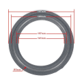 Miniatyrbilde 1 av 5: HK  Anti-aldring høyttaler skum surround elastisitet og holdbare skumkantkanter Black 8 inches