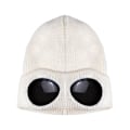 Miniatyrbillede 1 af 3: Mænd Kvinder Beanie Cp Strikket Hue Uldne Vinterhatte Solbriller Punk Caps[HK] White
