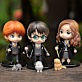 Miniatyrbillede 2 af 5: 3 stk./sæt Harry Potter Ron Hermione Figurer Legetøj Samleobjekt Model Dukke Legetøj Bord Kage Toppers Dekoration Ornamenter Fans Gave[HK]