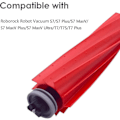 Miniatyrbilde 5 av 5: HKK  2 stk. reservedeler hovedbørste tilbehørskit for Roborock S7 S7 Plus S7 Maxv S7 Maxv Ultra T7 T7s T7 Plus robotstøvsuger