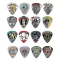 5-pack Gitarrplektrum Grafiskt Plektrum För Elgitarr Akustisk Gitarr Mandolin Och Bas[HK]