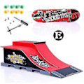 Pikkukuva 2 / 5: Sormiskeittilaudat Skate Park Ramppi Osat Deck Urheilupeli Lapsille[HK] E