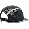 Miniatyrbilde 2 av 5: Sammenleggbar sportscaps med netting og refleksstripe, pustende solskjerm[HK] Black