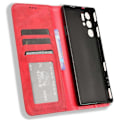 Miniatyrbillede 5 af 5: Til ZTE nubia Red Magic 9 Pro 5G/9 Pro+ 5G Læder Etui Magnetisk Flip Wallet Cover[HK] Red