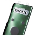 Pikkukuva 4 / 5: Samsung Galaxy S10 5G G977 Akun Kotelo Liimatarra + Kameran Linssisuojus [HK] Style A Multicolor