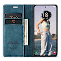 Miniatyrbild 2 av 5: CASEME 013-serien för Samsung Galaxy A55 5G Fodral PU Läder Ställ Visning Business Telefonskal [HK] Style A Multicolor