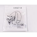 Pikkukuva 1 / 5: 1000 kpl Ormco Zoo Hammaslääketieteelliset Oikomishoidon Superelastiset Kuminauhat 3.5oz 1/8 3/16 1/4 5/16 3/8[HK] Fox X1000