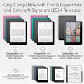 Miniatyrbild 5 av 5: Genomskinligt skal för Kindle Paperwhite 12:e generationen (2024 års modell) Ultratunt transparent [HK] Without airbag