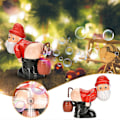 Miniatyrbild 1 av 5: Automatisk bubbelmaskin med ljus, musik och roliga tomtebubblor för jul 2023 (60 ml bubbelvätska) - 9034603762073[HK]