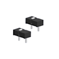 Miniatyrbild 4 av 4: 2 ST 2-Pin TTC Blå Punkt / 5M Vit Punkt Mus Mikro Switch för Razer Imperator[HK] TTC Blue Switch