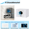 Miniatyrbilde 3 av 5: For Deebot T20 OMNI, T20e OMNI robotstøvsuger Hovedsidebørste HEPA-filtre støvposer moppklut[HkkK] As Shown