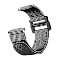 Miniatyrbild 5 av 5: För Garmin Forerunner 220/230/235/630/735XT Loop Fäste Klockarmband 20mm Nylon Ersättningsband Black