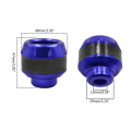Miniatyrbillede 5 af 5: HK 2 stk. Motorcykel Ramme Crash Pads Motor Case Sliders Faldende Beskytter Universal Red