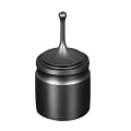 Miniatyrbillede 1 af 5: 58mm Kaffe Doseringskop, Aluminiumlegering Espresso Doserings Tragt Kaffe Doserings Ring Fordeler Kaffemaskine Tilbehør(1stk, Sort)[HK]
