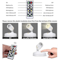 Miniatyrbillede 2 af 4: Trådløse Spotlights Batteridrevne Billedlamper Mini Accent Lamper Indendørs Dæmpbar Led Spotlight[HK]