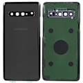 Pikkukuva 1 / 5: Samsung Galaxy S10 5G G977 Akun Kotelo Liimatarra + Kameran Linssisuojus [HK] Style A Multicolor