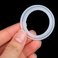 Miniatyrbild 4 av 5: 10 st Tätnings O-ring För 4,5cm 5,2cm Vakuumflasklock Propp Termosmugg Lock[HK] A Clear