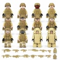 Miniatyrbillede 2 af 5: Militær Minifigurer Sæt, Hær Soldat Byggelegetøj, Swat Minifiguren Serie[HK]