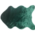 Miniatyrbillede 1 af 5: Fluffy Faux Fur Geometrisk Stue Soveværelse Dekoration[HkkK] Green