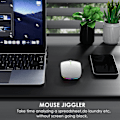 Miniatyrbilde 3 av 5: Mouse Jiggler Anti-Hibernate Auto-Move Cursor Virtuell Trådløs Bluetooth-mus Hindre Datamaskin Loc[HK] Silver