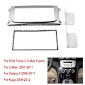 Miniatyrbillede 2 af 5: 2Din Bil Stereo Radio DVD Panel Audio Mount Fascia Kit til Focus II Mondeo C-Max Galaxy II Kuga[HK] silver