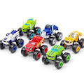 Miniatyrbillede 2 af 5: 1 stk. Diecast Blaze Monster Machines Friktionsracer Bil Legetøj Børn Gave[HK] Red