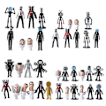 Miniatyrbild 4 av 5: Skibidi Toalett Man Kamera Figur Tv Man Högtalare Modell Kameraman Actionfigurer Julgåva[HK] C
