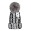 Pikkukuva 4 / 4: Uusi monipuolinen talvipipo villasta, lämmin villapipo, neulottu villapipo tupsulla [HK] dark blue moncler Small label
