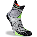 Miniatyrbillede 1 af 5: Marathon Fresh Unisex Løbesokker,[HK] Large Black/Grey/Lime Green