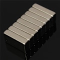 Pikkukuva 4 / 5: HKK  8 kpl 20x10x5mm N52 Kuutio Harvinaisten Maametallien Neodyymi Jääkaappimagneetti Super Vahva Lohko Mengxi