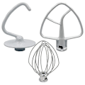 Miniatyrbillede 1 af 5: Mixer Kit til Ksm150 Inkluderer Dejkrog, Piskeris Og Belagt Fladslag, 3 Dele Standmixere Rep[HK]