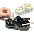 Miniatyrbillede 1 af 5: HK  Sjovt Crocs Askebæger Ornamenter-Crocs Keramisk Askebæger Sjovt Anti-Fly Ash Ornamenter,100% Ny White