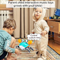 Pikkukuva 4 / 5: Ryömiva rapuvauva lelu musiikilla ja LED-valolla, vatsa-ajan lelut välttävät automaattisesti esteitä ohjaamalla vauvaa ryömimään [HK]