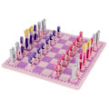 Pikkukuva 1 / 5: Matka shakkilauta shakkilauta opettavainen ja aikuiset pinkki[HK] Multicolor