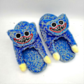Miniatyrbillede 2 af 3: Plys Bobby Hjemmesko Poppy Playtime Fyldte Hjemmesko [HK] Adult 28cm (size 36-41) Blue