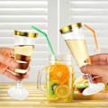 Miniatyrbild 3 av 5: 25 st 150ml Engångs Champagneglas Klara Champagneglas Klara Skålglas kompatibla med js[HK]