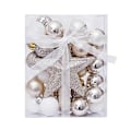 Miniatyrbilde 4 av 5: 30 stk/sett Julekuler Hengepynt Juletre Ornament Stjerne Topper Noel Navidad Dekorasjon for Hjem Nyttårsgave   Annet rød hvit