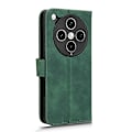 Pikkukuva 5 / 5: Oppo Find X8 Pro 5G nahkakotelo, ihoa myötäilevä, pudotussuojaava lompakkokotelo -[HK] Green Multicolor