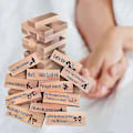 Miniatyrbilde 4 av 5: Super Naughty Block Tower Spill Valentine Date Night Stableklosser 48 stk (HK)