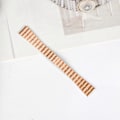 Miniatyrbillede 3 af 5: Til Garmin Vivoactive 5 Urrem i Rustfrit Stål Udskiftningsarmbånd [HK] Rose Gold