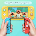 Miniatyrbild 3 av 5: Tumgrepp för Nintendo Switch & Lite Tvättbjörn Blomma 8-pack Söt Design Mjukt Silikonskydd Joystick-grepp Kompatibla med Switch Joy-Co[HK]
