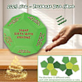 Miniatyrbild 2 av 4: Tomtebyte-Tärningar för Presentutbyte, Tärningsspel för Utbyte, Julparty-Tärningsspel för Presentutbyte, 12 Olika Sidor - 3*3*3 tum silikonmaterial   2 st