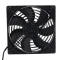 Pikkukuva 4 / 5: 120 mm:n 5 V USB-virralla toimiva PC-reitittimen tuulettimet nopeuden säätimellä, korkea ilmanvirtaus jäähdytystuulettimet reitittimen tilaan [HK] As shown
