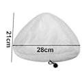 Miniatyrbilde 3 av 5: 6 stk. Mikrofiber Dampmopper Rengjøringsputer Erstatning Dampmopp Kompatibel For H2o X5 H20 Vaskbar[HK]