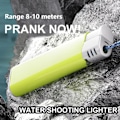 Miniatyrbillede 3 af 5: 3 Pak Vandsprøjtende Lighter - Vandsprøjtende Legetøjslighter, Sjov Mini Vandpistol Trick Legetøj til Voksne, Party Prank -GSL Grøn
