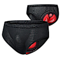 Miniatyrbillede 2 af 5: Herre Cykel Undertøj Åndbare Polstrede Cykeltrusser Cykel Undertøj Shorts[HK] XL Black