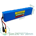 Miniatyrbilde 3 av 5: 16s2p 60v 36ah 1000w BMS Ladbar Litiumbatteri Brukes Bredt I 60v Elektrisk Utstyr: Trafikklys, Osv[HhhK]