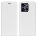 Pikkukuva 1 / 5: Motorola Edge 50 Neo 5G -kotelo korttipaikoilla, pystysuuntainen läppä nahkainen puhelinkotelo - Musta[HK] White Multicolor